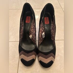 Missoni Black and Brown Women's Shoes Target Line size 8.5